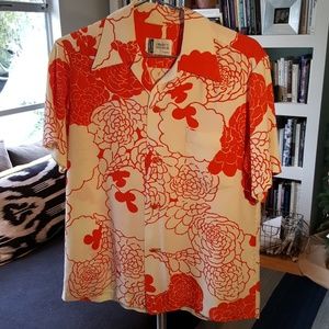 Vintage men's Hawaiian shirt